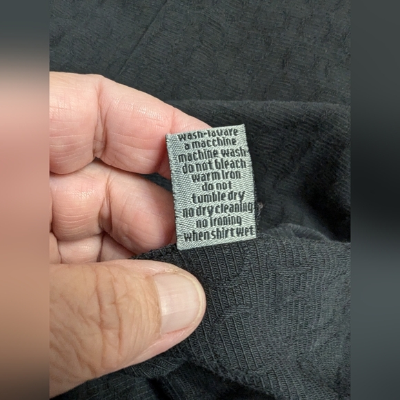 - Visconti 2XL men's Long Sleeve cotton shirt. Big and tall. EUC. Long sle… - Picture 9 of 10